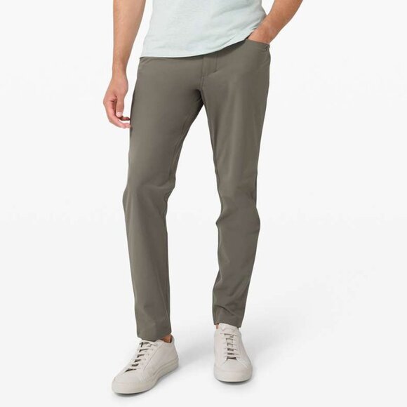 Lululemon ABC Pant Slim *Warpstreme 29"W 33"L Grey Sage - Picture 3 of 8